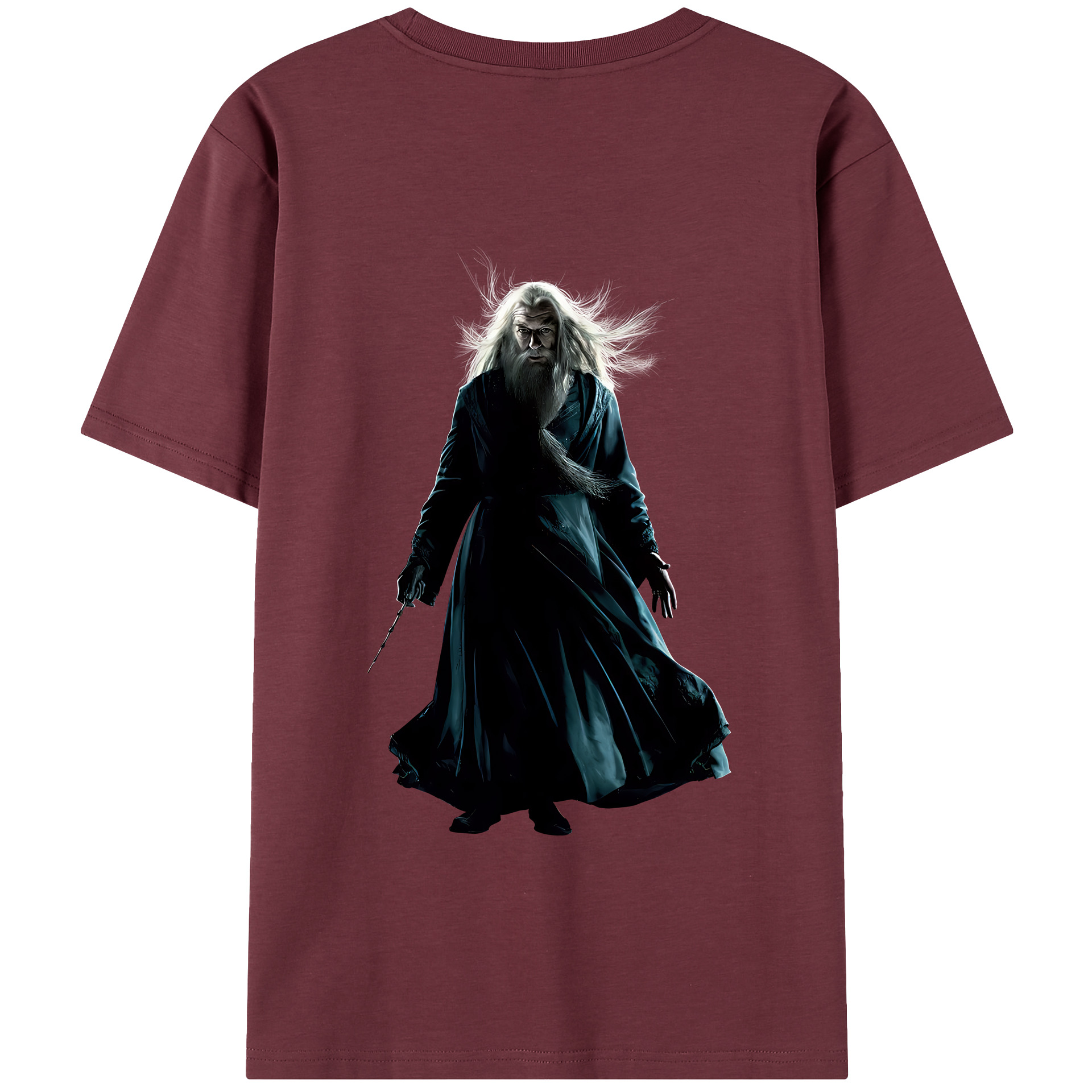 （画像用） Harry Potter ハリー・ポッターシリーズ 綿100％半袖Tシャツ（背面プリント）